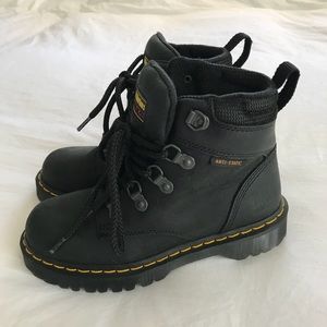 Black Dr. Martens Industrial boots